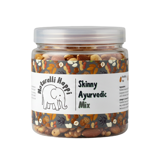 Naturalli Happi Ayurvedic Mix in a vibrant package