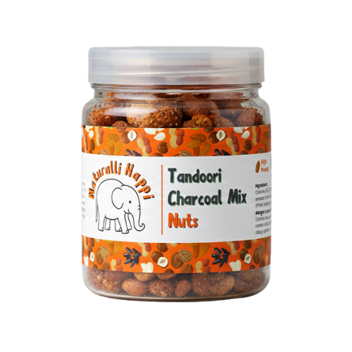 Naturalli Happi Tandoori Charcoal Mix in vibrant packaging