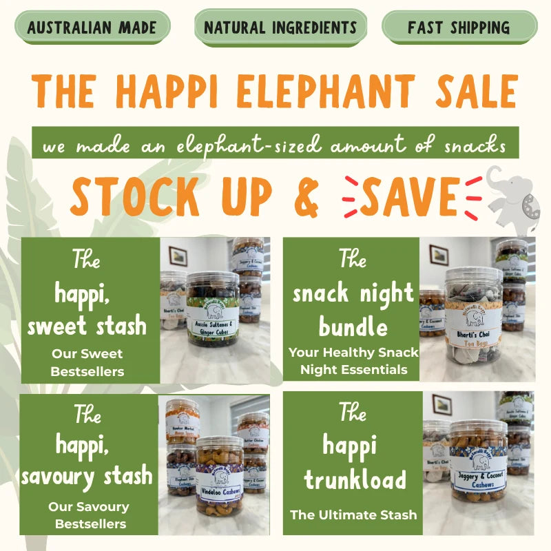 The Happi Elephant Sale bundle promotion banner - mobile